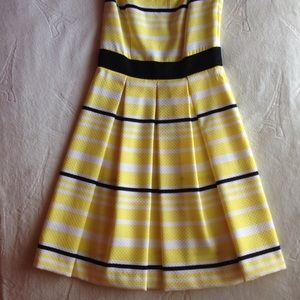 Yellow Striped cute dress!